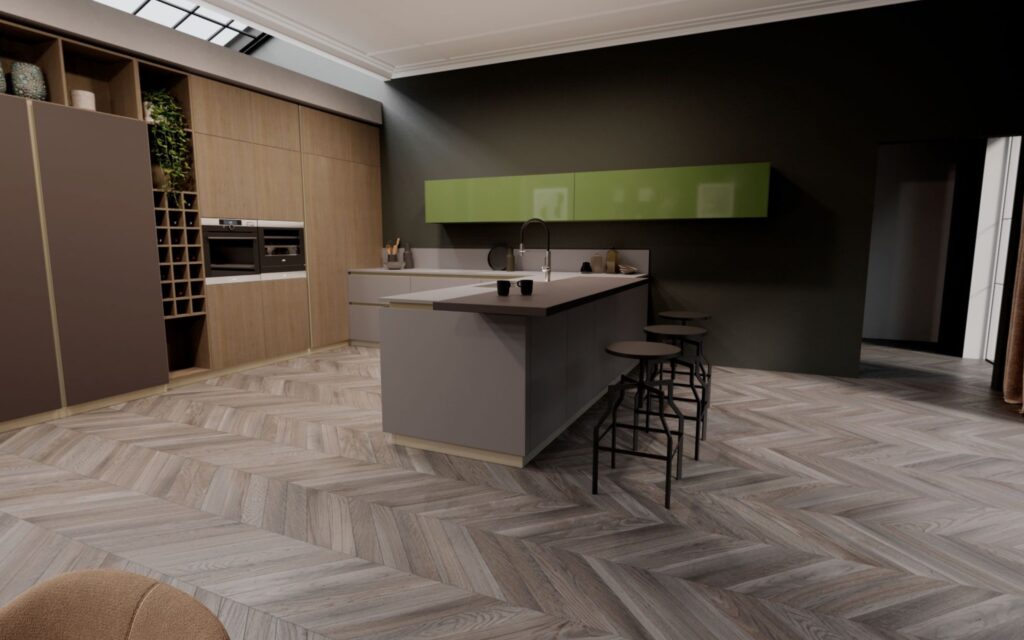 Arrex kitchen virtual tour – Ambiente Chic, overview
