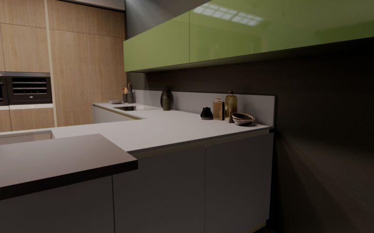 Arrex kitchen virtual tour – Ambiente Chic, view 2