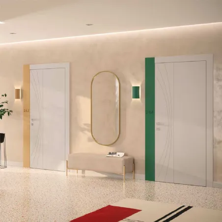Bertolotto Fireproof Interior Door – BUSUPER REVER, finishes and materials