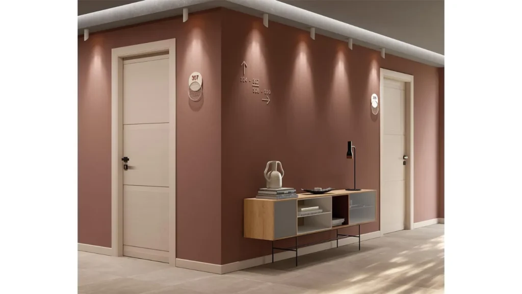 Bertolotto Fireproof Interior Door – Bievo, finishes and materials