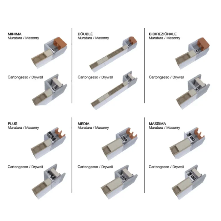 Bertolotto Flush to Wall Interior Door – Doors flush with the wall, extremely clean, view 5