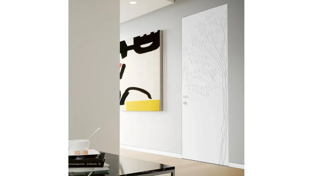 Bertolotto Flush to Wall Interior Door – Massima, finishes and materials