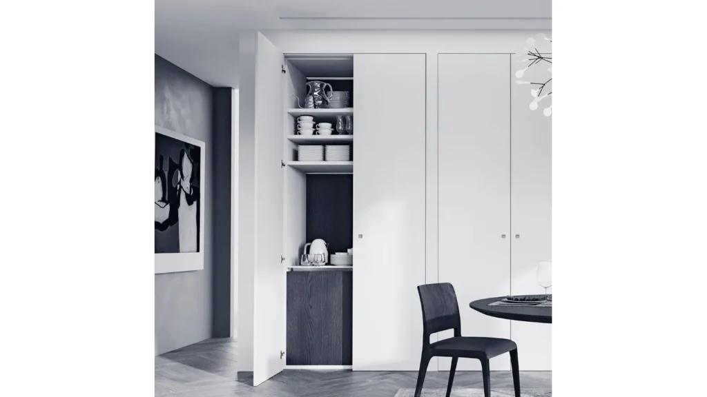 Bertolotto Flush to Wall Interior Door – Flush to Wall Wardrobes, finishes and materials