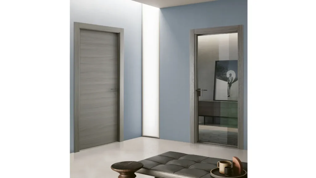 Bertolotto Interior Door Effetto Legno – Grafite, finishes and materials