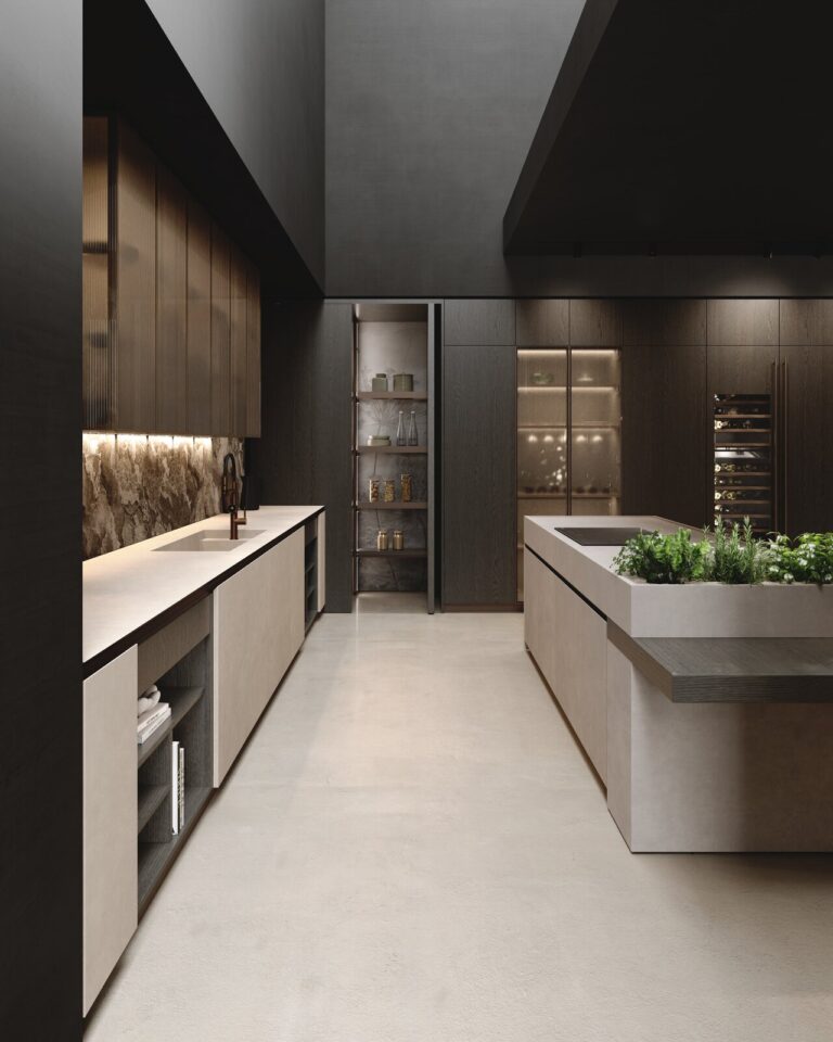 Binova Balance kitchen – Superwood, view 2