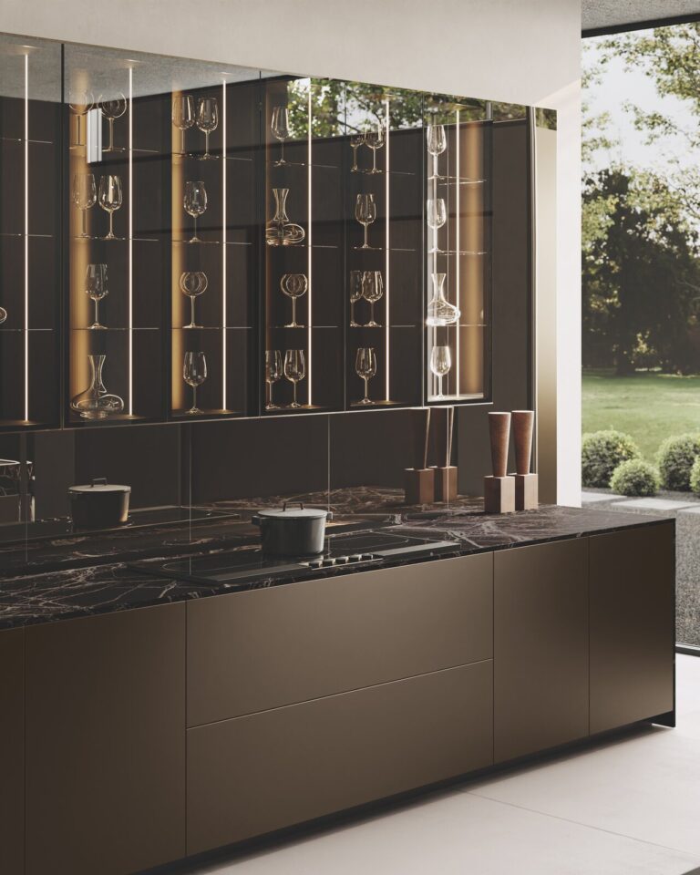 Binova Bluna kitchen – Tech Alluminio, view 2