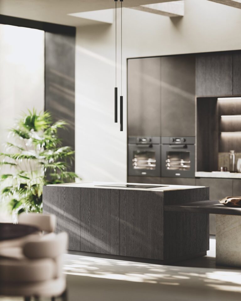 Binova Bluna kitchen – Legno Rigato, view 2