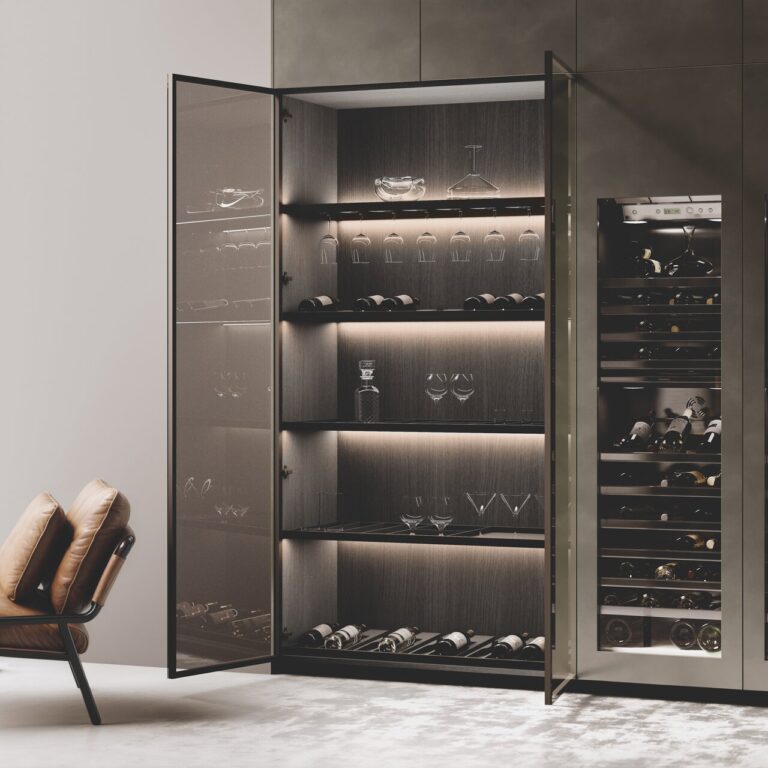 Binova Bluna kitchen – Legno Rigato, view 8
