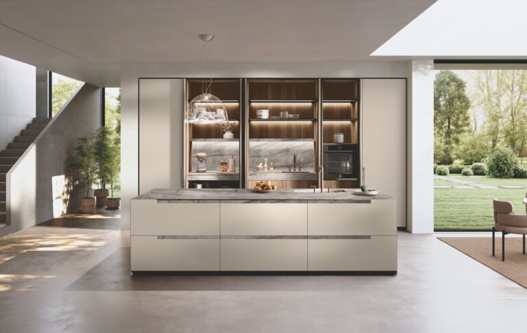 Binova Bluna Maniglia Stone kitchen, view 5