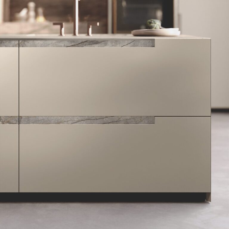 Binova Bluna Maniglia Stone kitchen, view 2