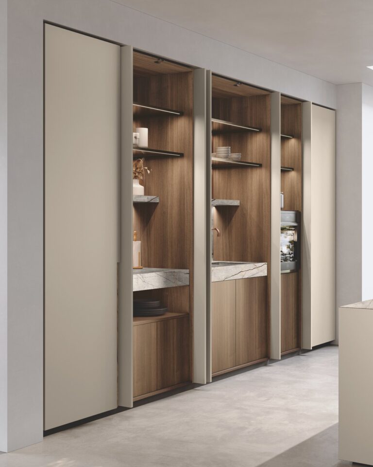 Binova Bluna Maniglia Stone kitchen, view 6