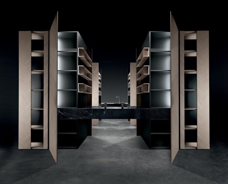 Binova Mantis kitchen – Rovere Saturno, view 2