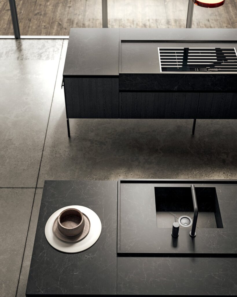 Binova Regula kitchen, view 1