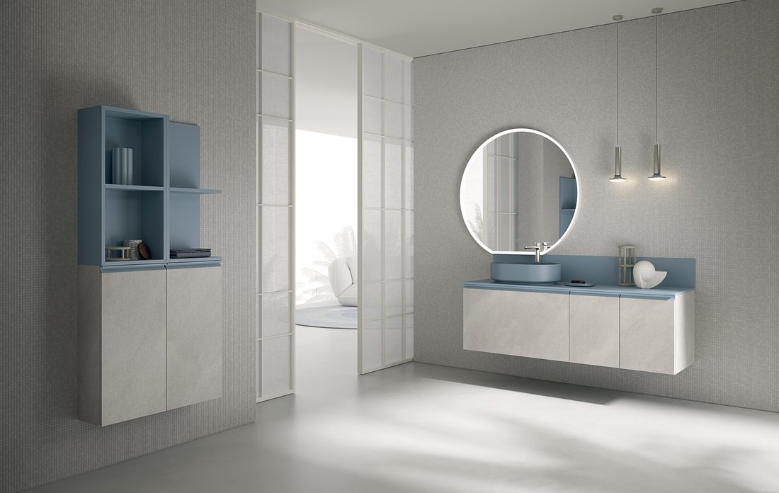 Compab BIK bathroom furniture, main view
