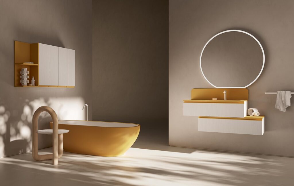 Compab IPE bathroom furniture, view 1