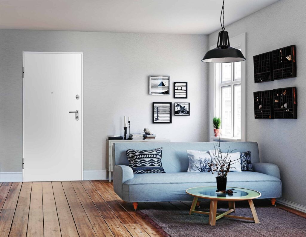 Dierre Compact security door – Tablet Class 4, finishes and materials