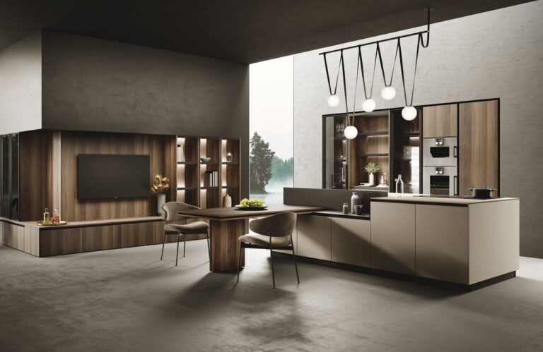 Miton Cucine modern kitchen – Ménta Noce Adige, view 3