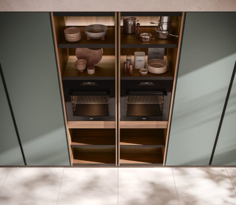 Miton Cucine modern kitchen – Ménta Noce Cordesco, view 5