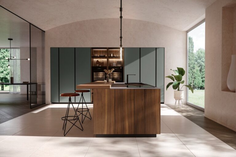 Miton Cucine modern kitchen – Ménta Noce Cordesco, view 6