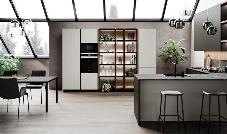 Miton Cucine modern kitchen – Ménta Grigio Medio, view 3