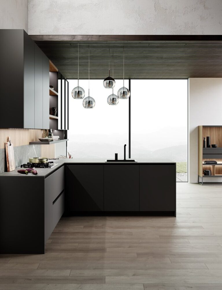 Miton Cucine modern kitchen – Ménta Grigio Medio, view 4