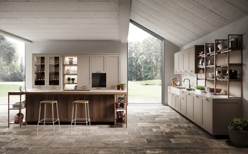 Miton Cucine modern kitchen – Médea Visone, view 1